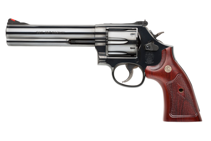 Smith & Wesson 586 6" Black Revolver .357 Magnum