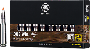 RWS .308 Win. Short Rifle HIT 9,7g / 150gr