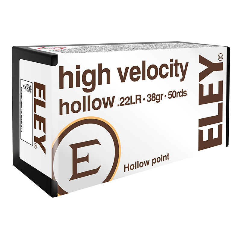 Eley High Velocity Hollow .22lr