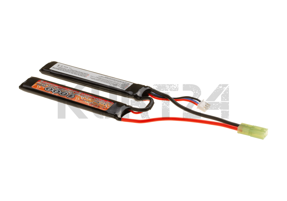 Lipo 7.4V 1000mAh 20C Stock Twin Type