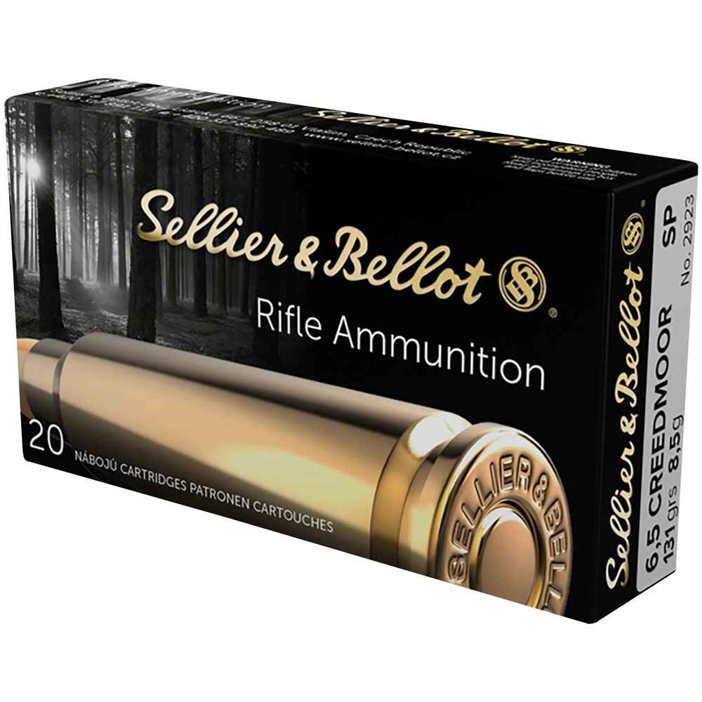 Sellier&Bellot 6,5 Creedmoor Teilmantel 8,4g / 131grs.