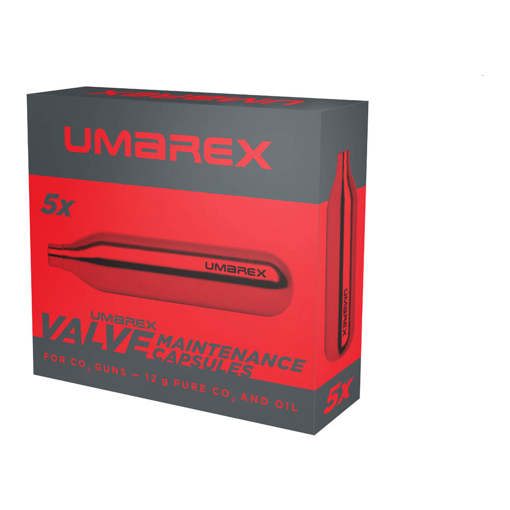 Umarex 12g CO2 Wartungskapseln 5er Pack