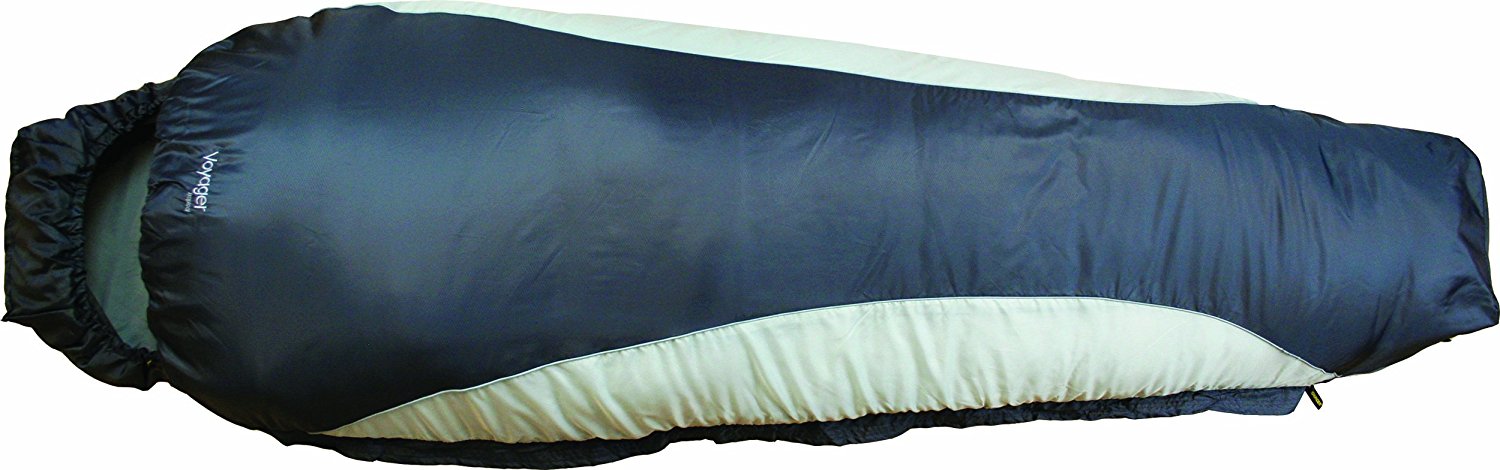 71my8W52IQL-_SL1500_ Highlander Schlafsack Voyager Tropical blau/grau