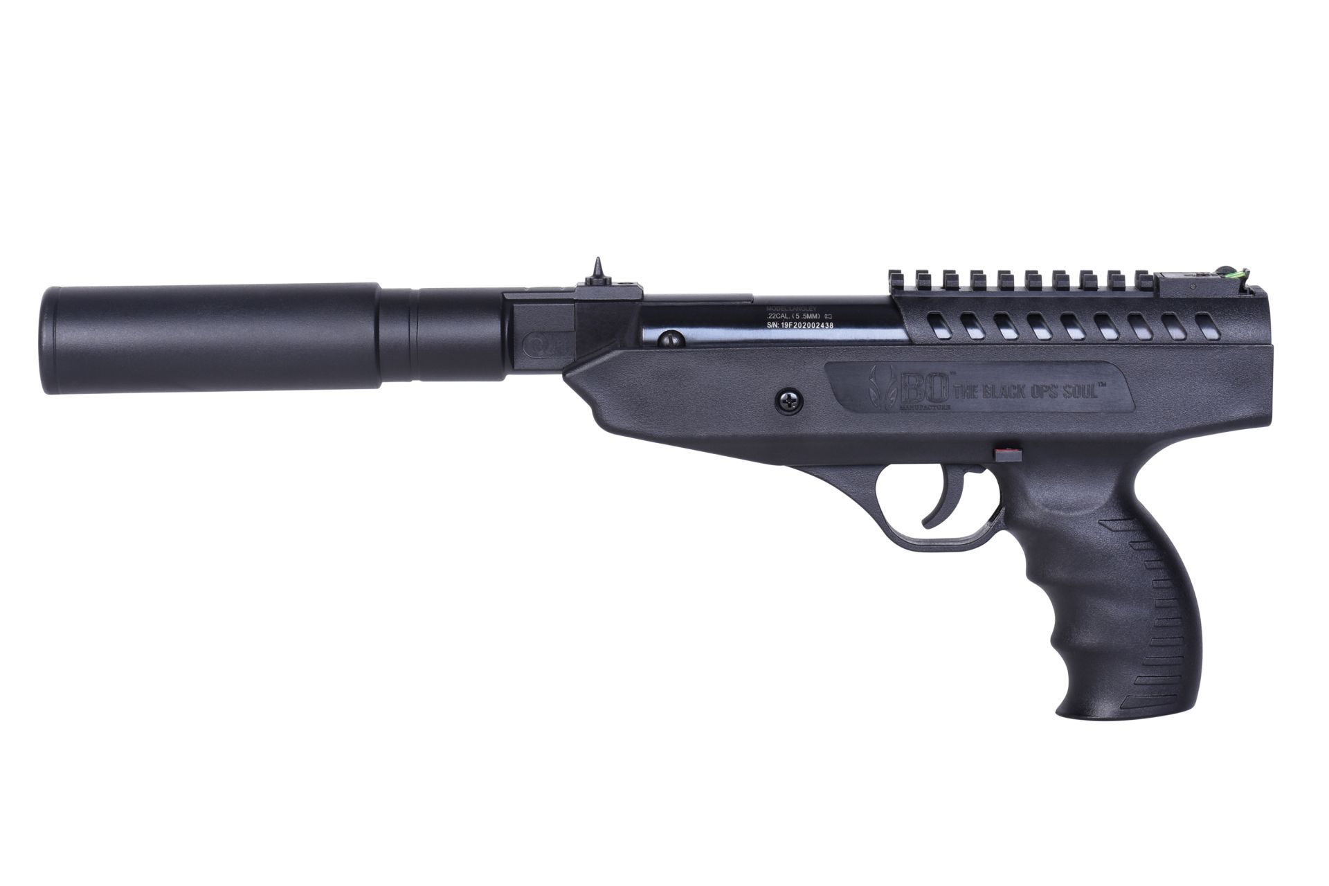 BO Langley Silencer Knicklauf Pistole BO Langley Silencer Knicklauf Pistole