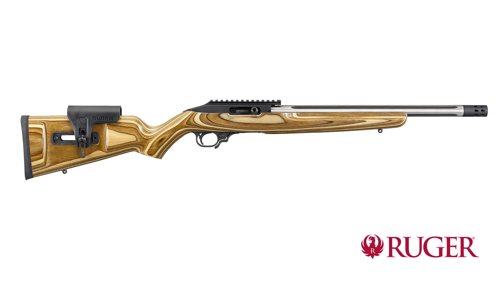 21529900_2019 Ruger 10/22 Competition Brown .22lr.
