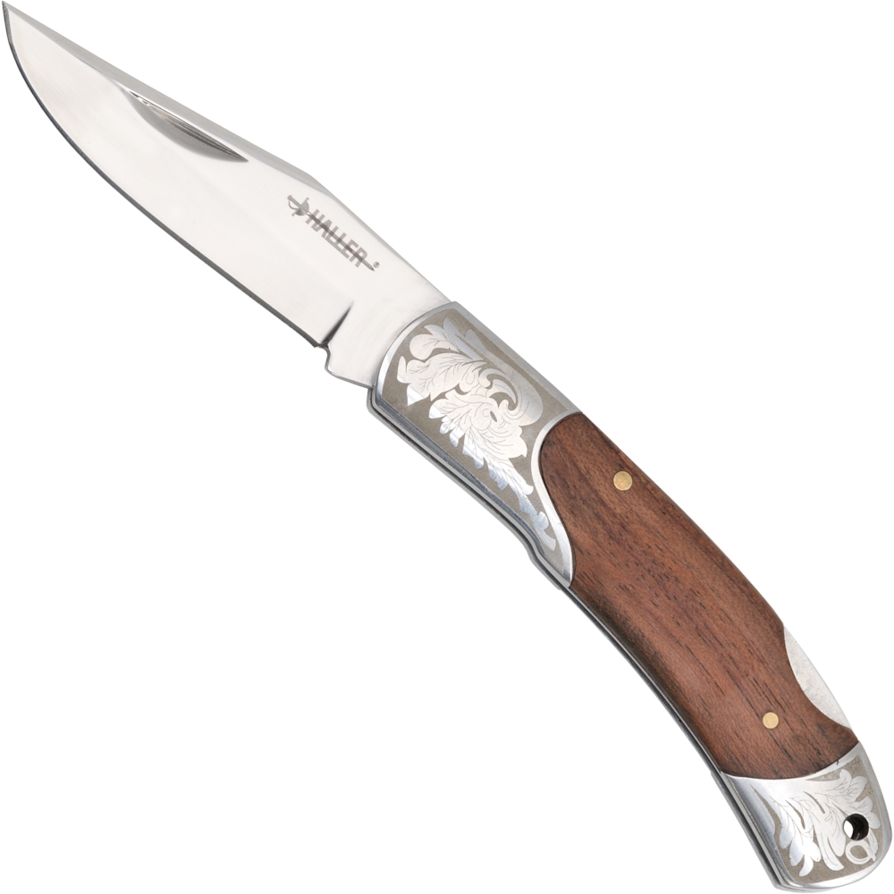 82713_s Haller Taschenmesser mit verzierten Backen