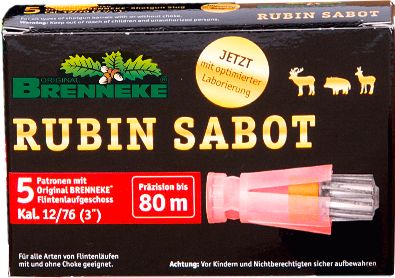 Brenneke Rubin Sabot 12/76 28g