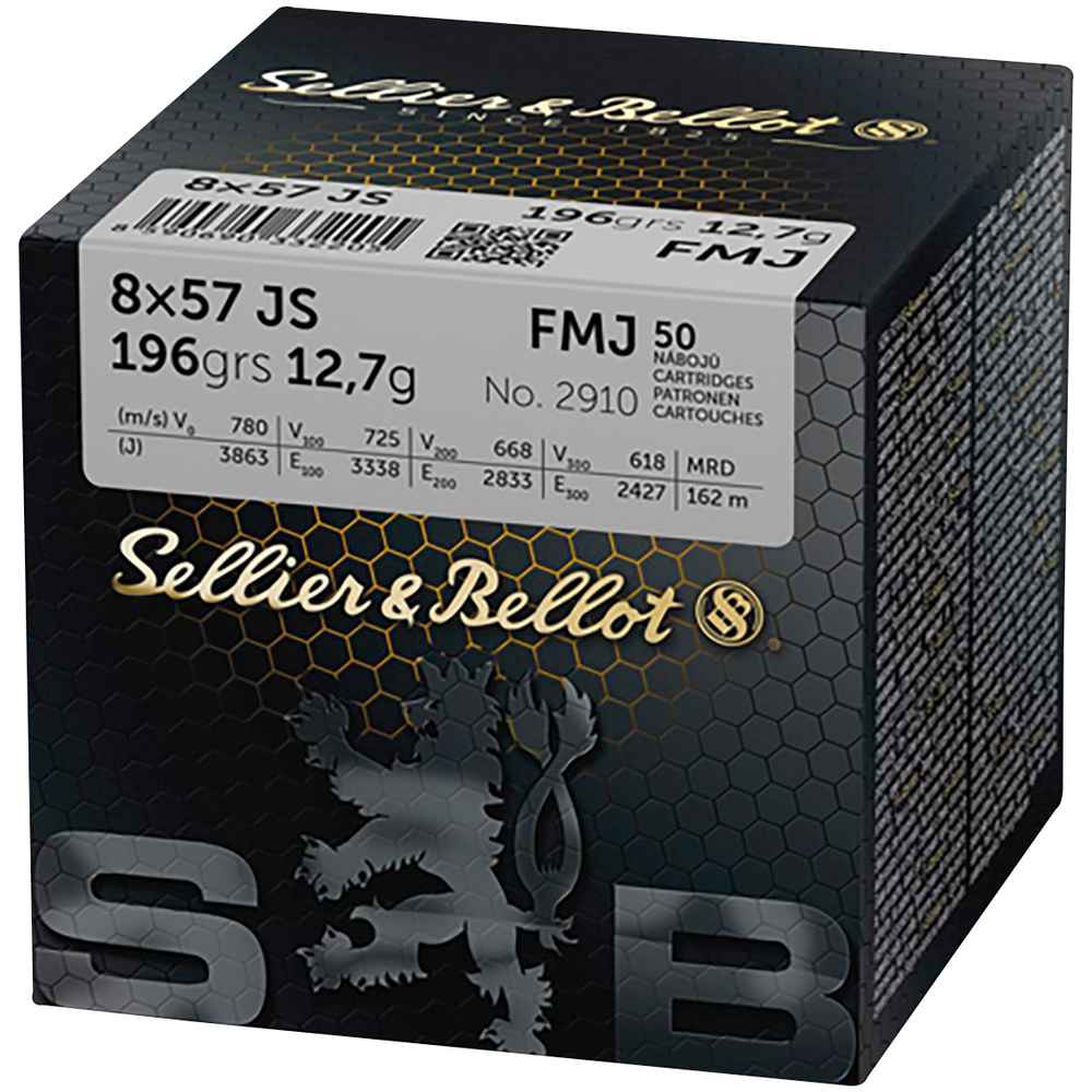 S&B 8x57IS Vollmantel  12,7g / 196gr