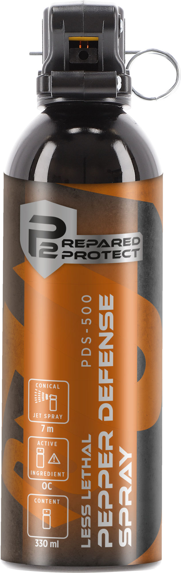 P2P PDS-500 Pfefferspray konischer Strahl 330 ml