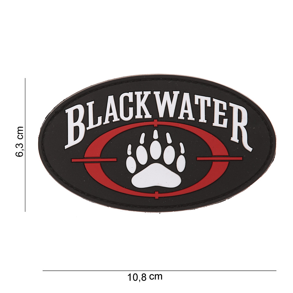 Patch 3D PVC Blackwater