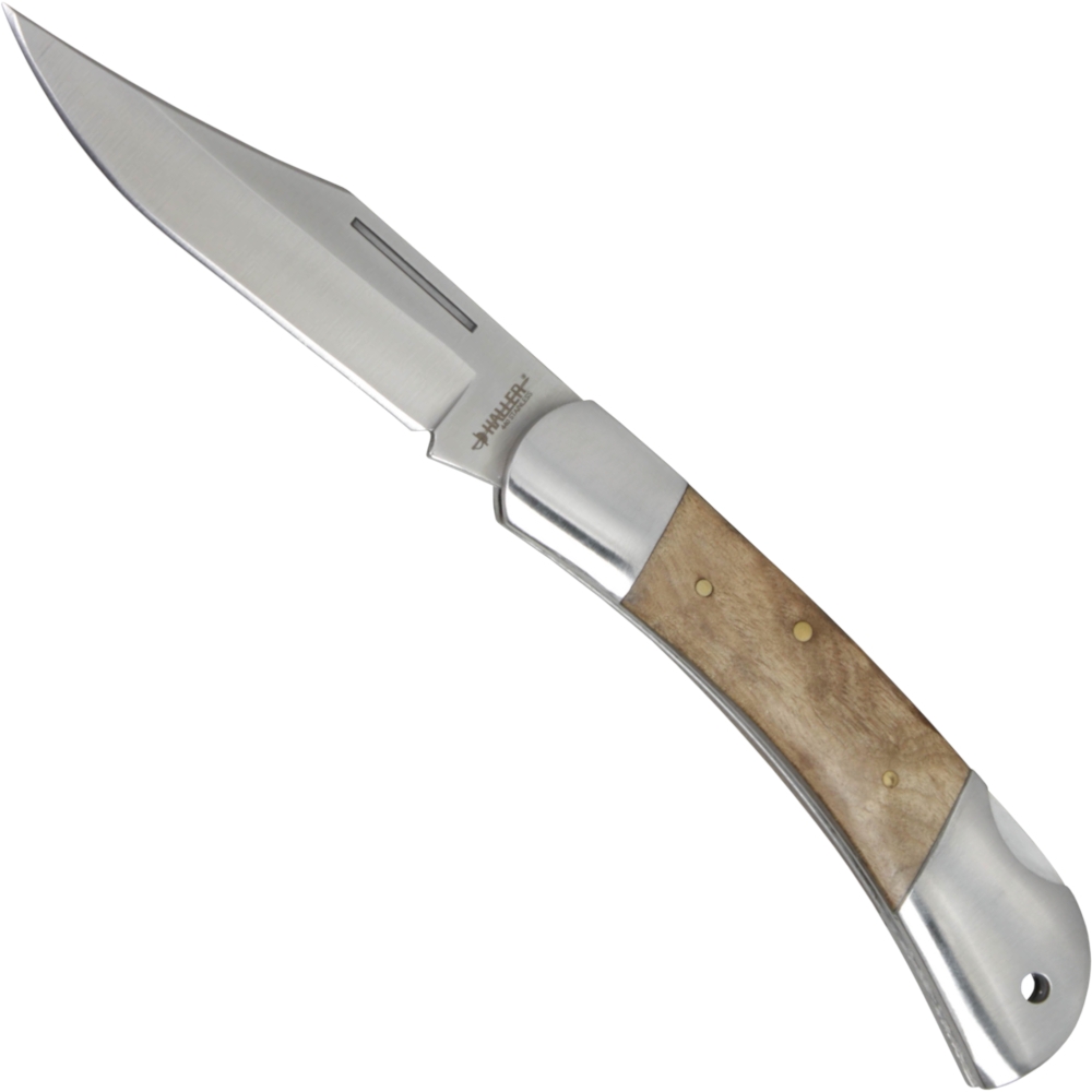 84496_s Haller Taschenmesser mit Wurzelholzgriff