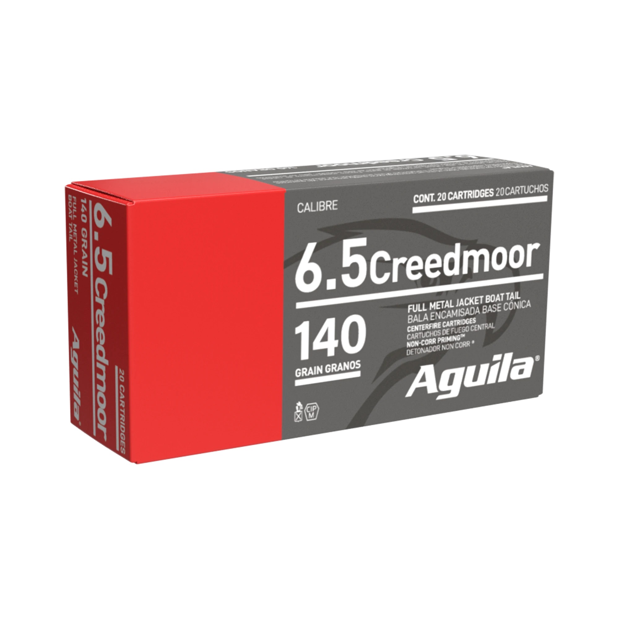 Aguila 6,5 Creedmoor 9,1g / 140gr FMJ BT