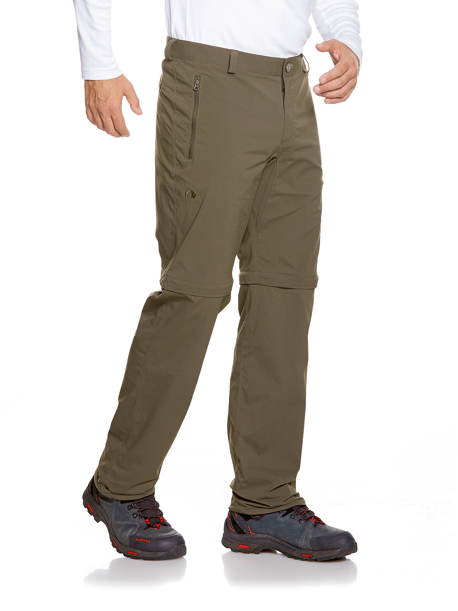 8219041a Tatonka Mariso M´s Zip Off Pants Bark Green