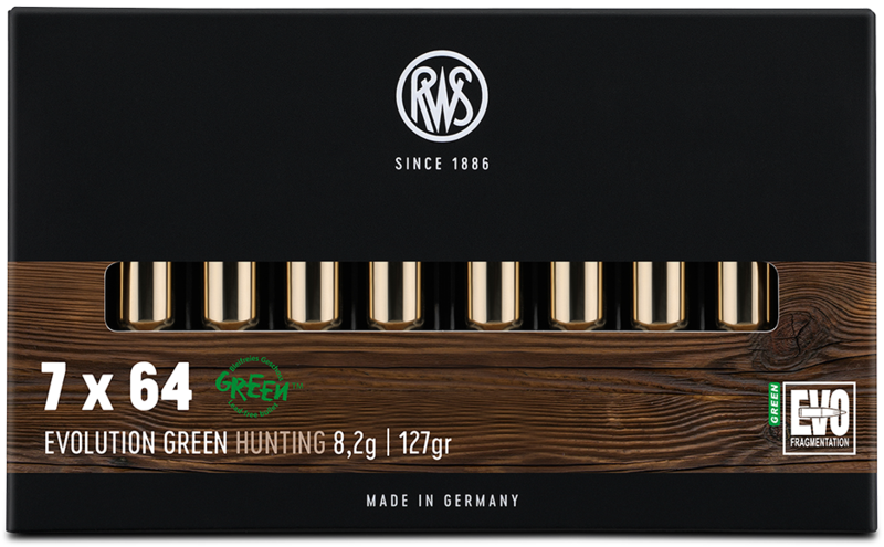 csm_2318321_RWS_7x64_Evo-Green_8_2g_Verpackung-frontal_150dpi_3eb8122540 RWS 7x64 Evolution Green 8,2g / 127gr