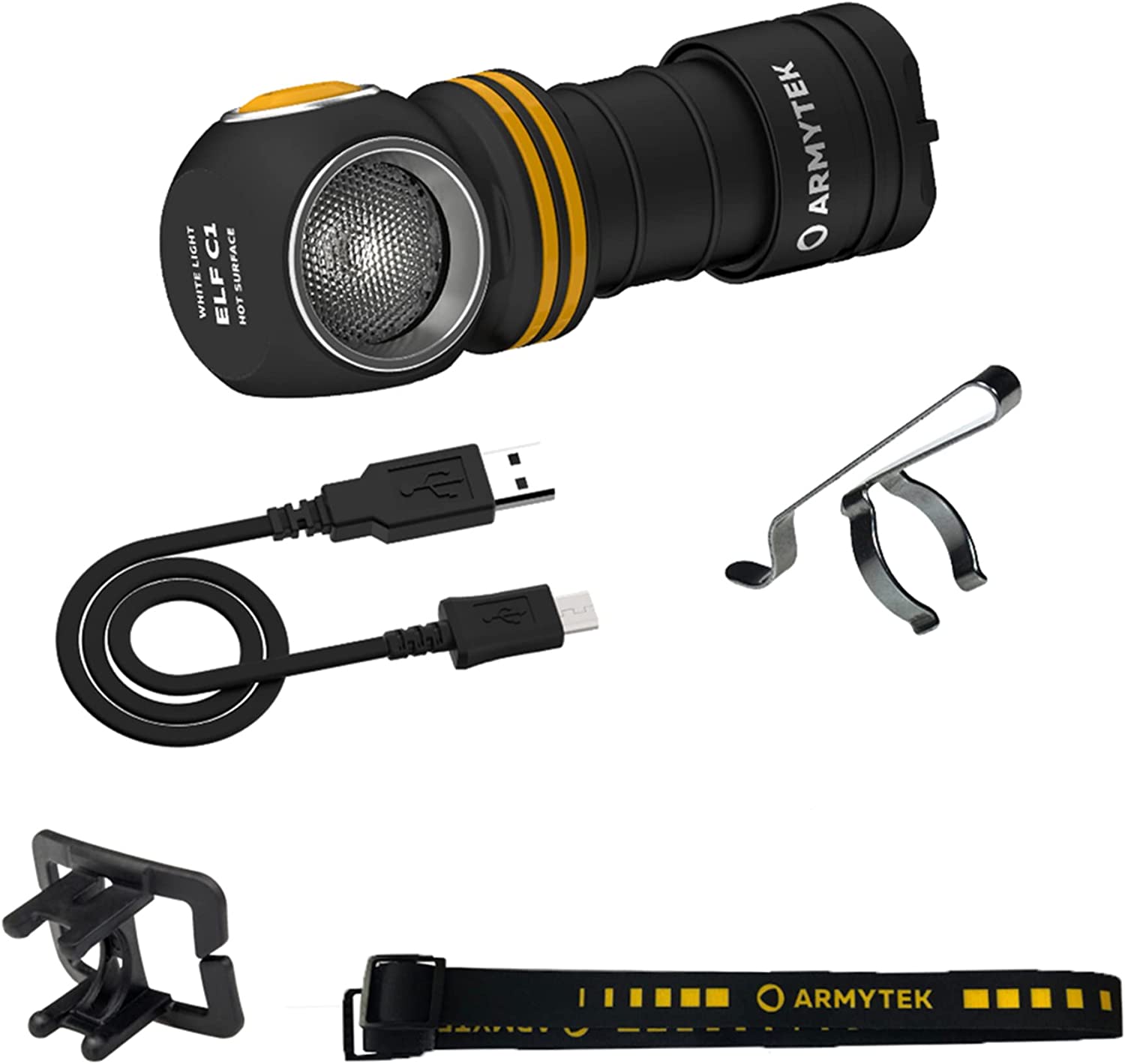 Armytek ELF C1 - Mehrzwecklampe 3 in 1 - Kaltweiß 1000 Lumen LED-Lampe