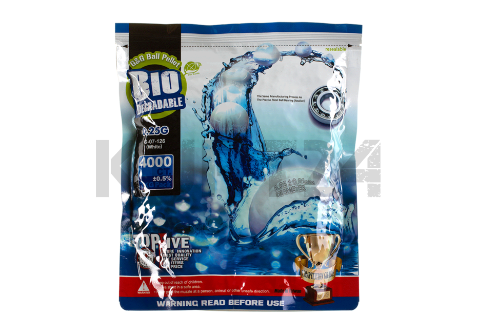 4436 G&G 0,25g Bio BB 6mm