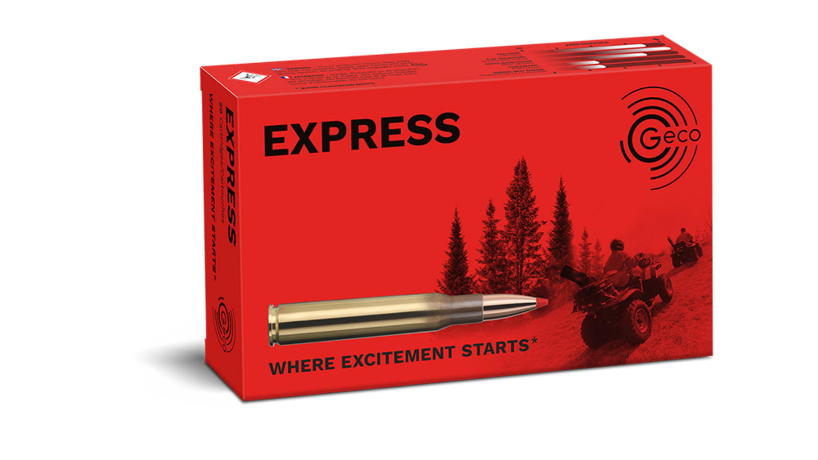 Geco .30-06 Express 10,7g/ 165gr  Büchsenpatronen