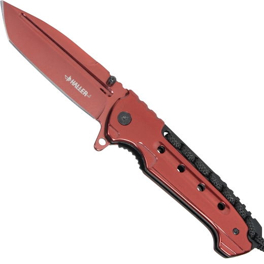 83227_g Haller Taschenmesser Rot