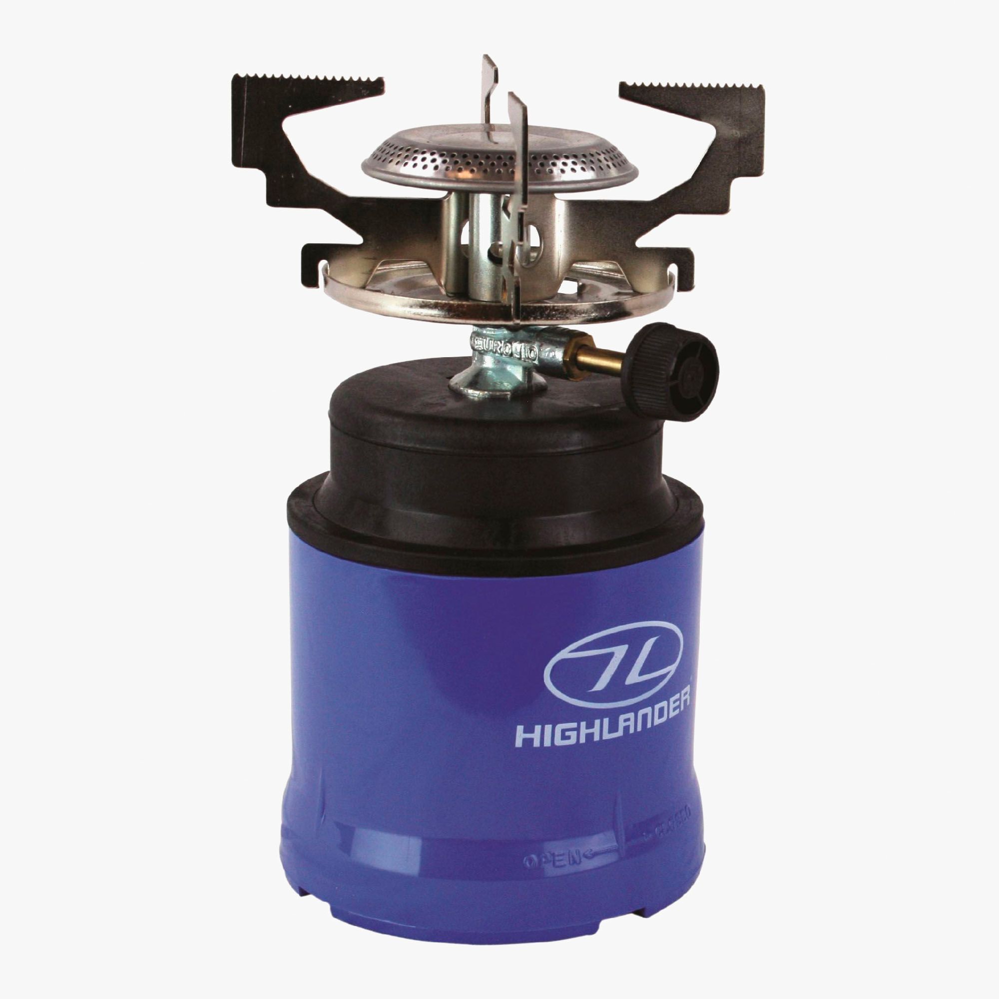 GAS010 Highlander Camping Kocher für Stechkartuschen