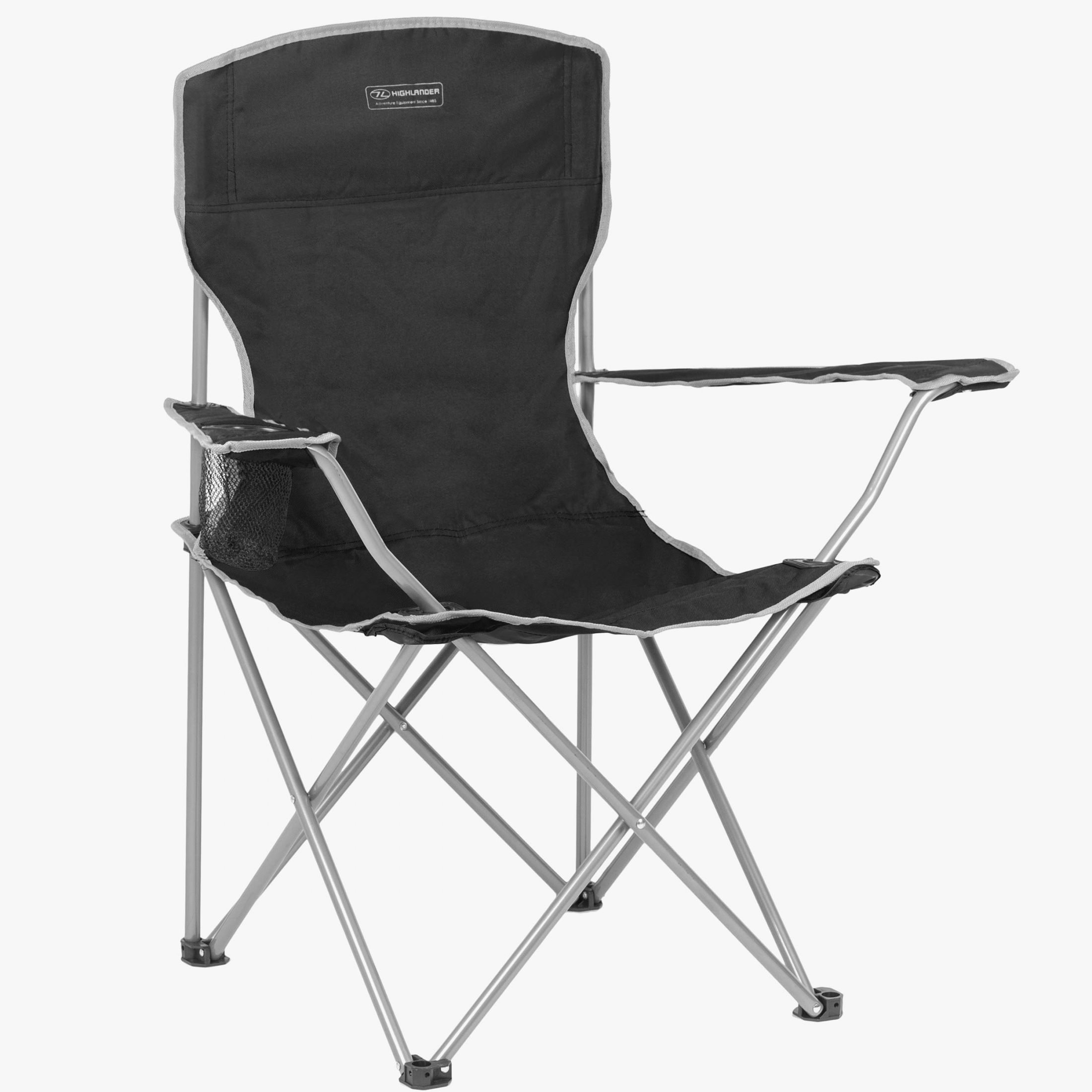 FUR002-BK Highlander Edinburgh Campingstuhl