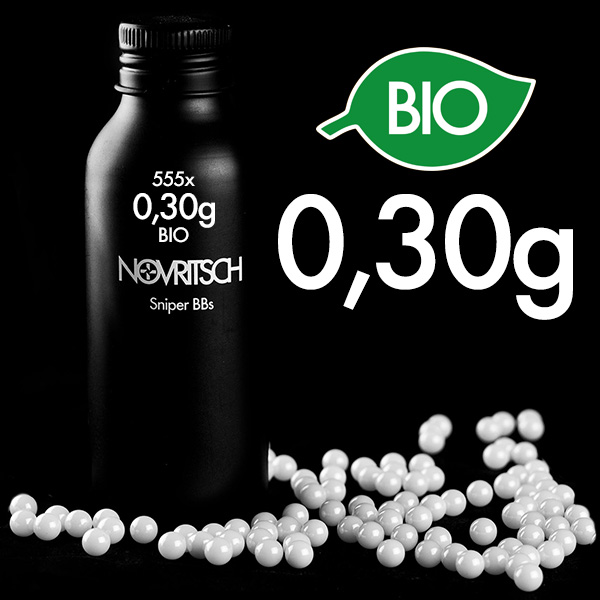 Novritsch 6mm 0,30g Bio BBs Sniper Class 550er