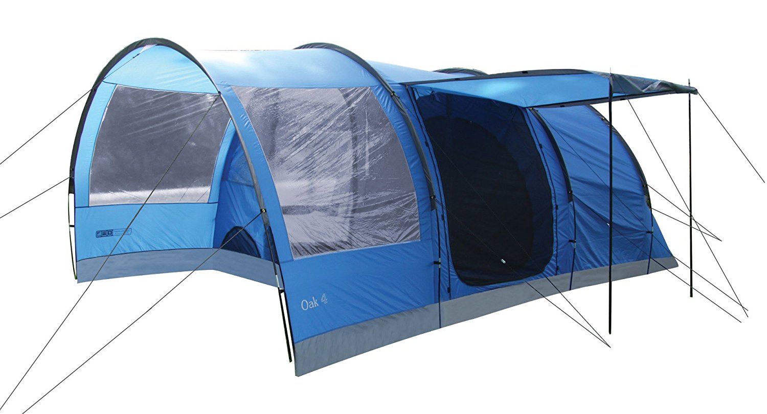 71jESfFtB0L-_SL1500_ Highlander Oak 4 Spacious Breathable 4 Man Familienzelt