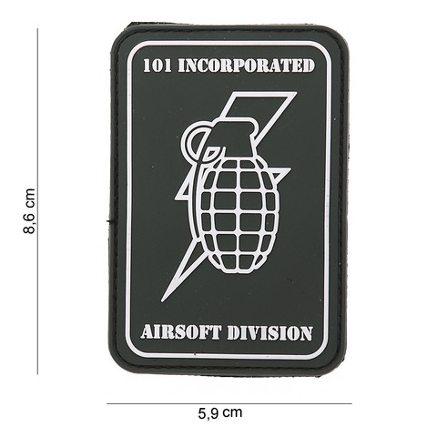 101 INC Airsoft Division Patch "Handgrenade"