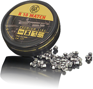 aerwgsyd RWS R10 Match 4,5mm Diabolo 0,53 g