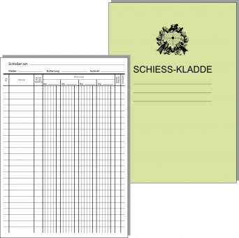 Schiess-Kladde