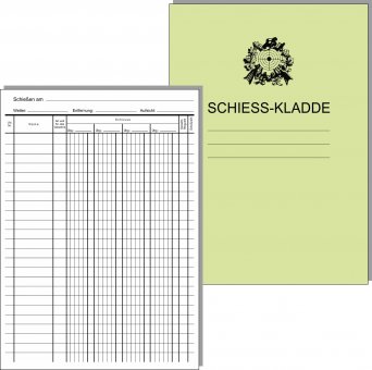 1000 Schiess-Kladde