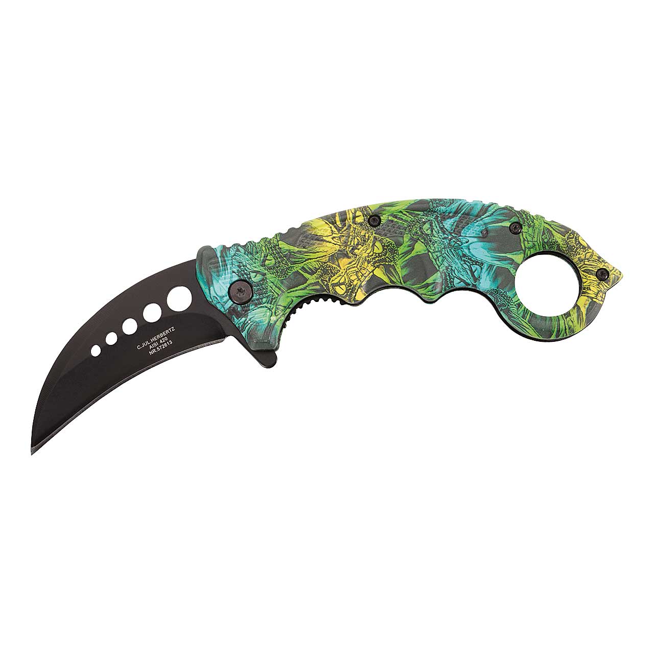 1mXmTw1HxZlMAO Herbertz Karambit Einhandmesser
