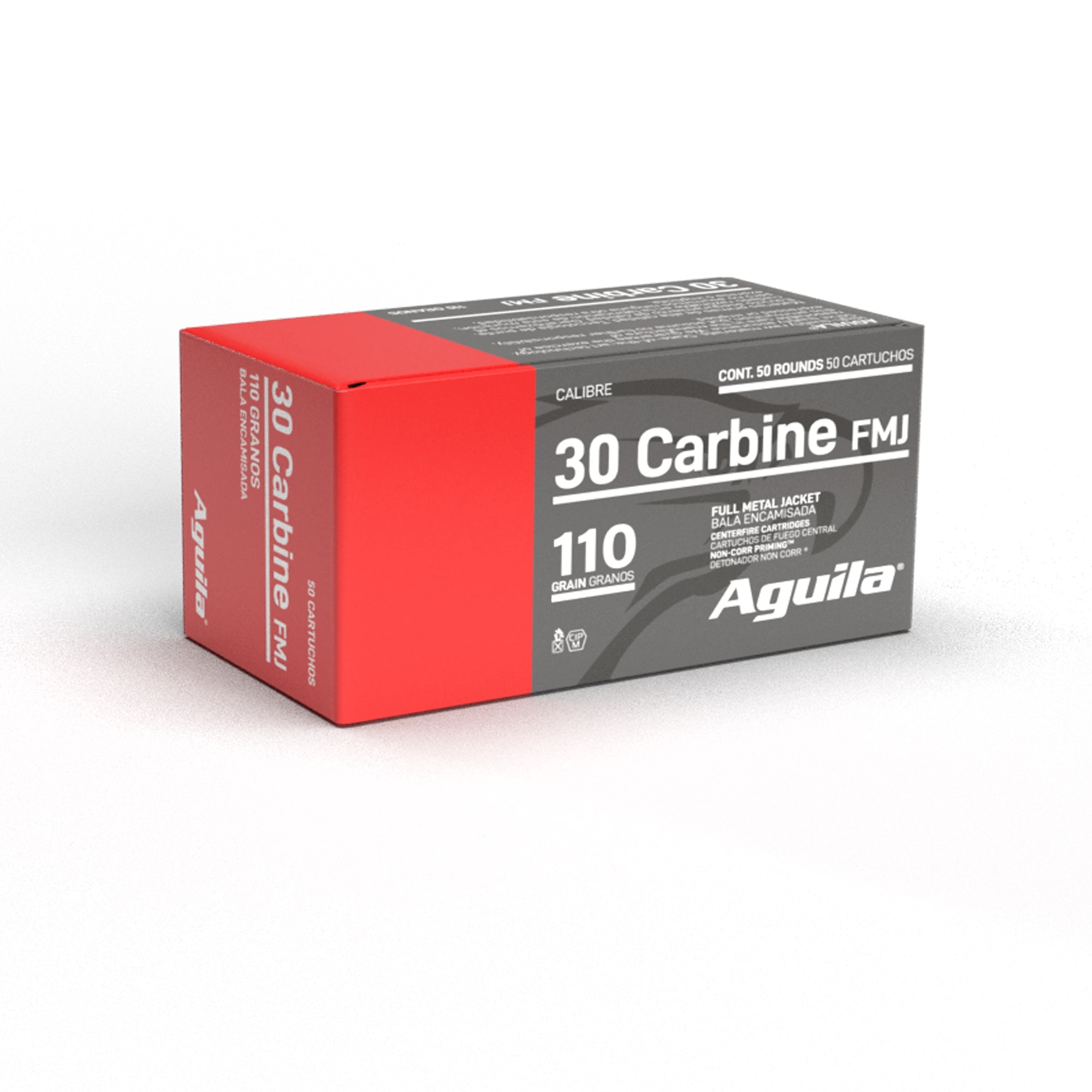 Aguila .30 Carbine FMJ 110gr