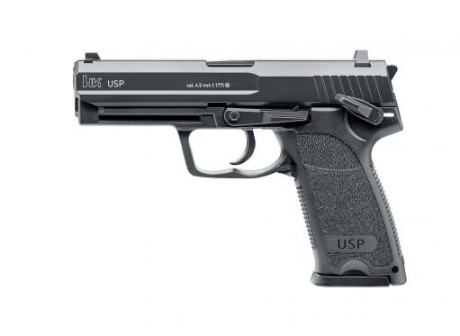 5-8346_USP_links_511-400-0 Heckler & Koch USP 4,5 mm (.177) BB CO2-Pistole mit Blowback