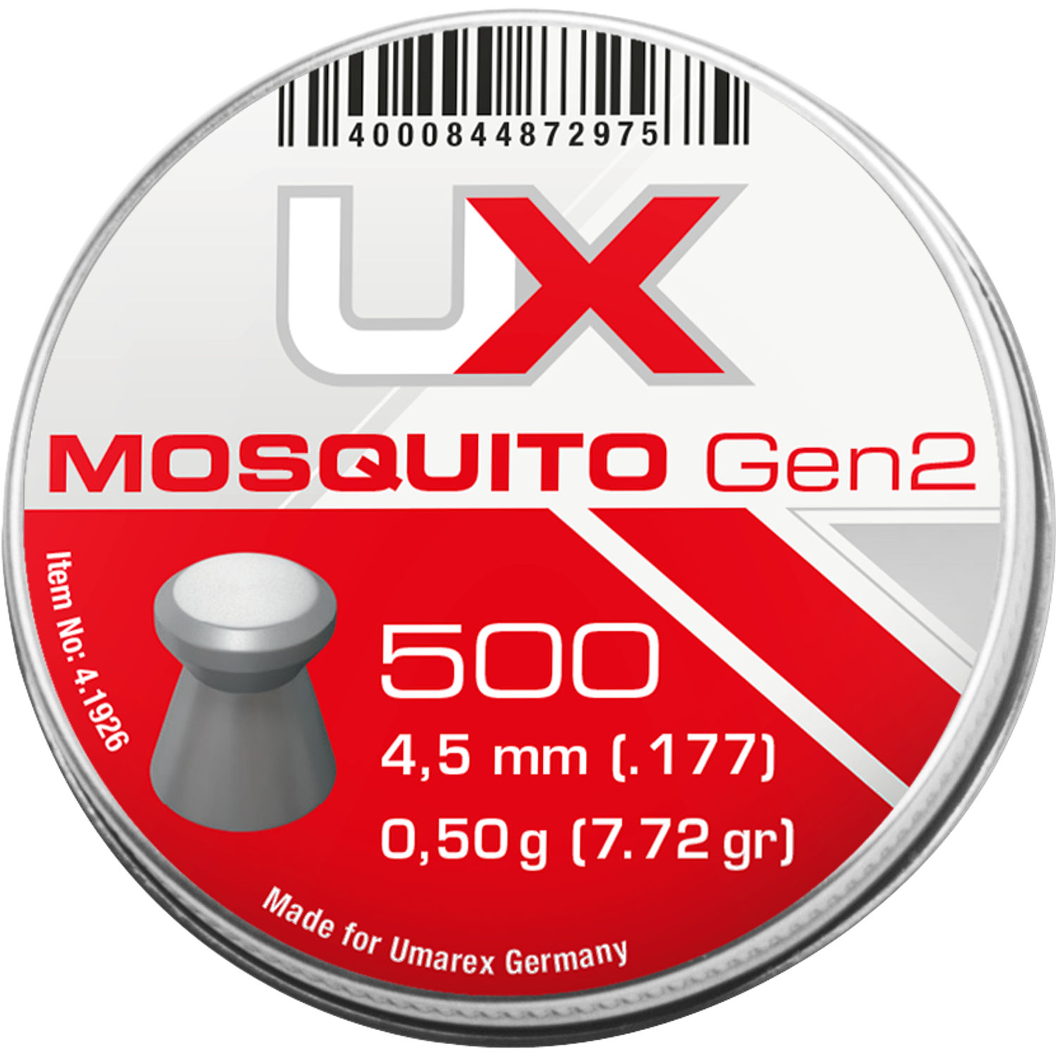 UX Mosquito Diabolos Gen2 4,5mm (.177) UX Mosquito Diabolos Gen2 4,5mm (.177)