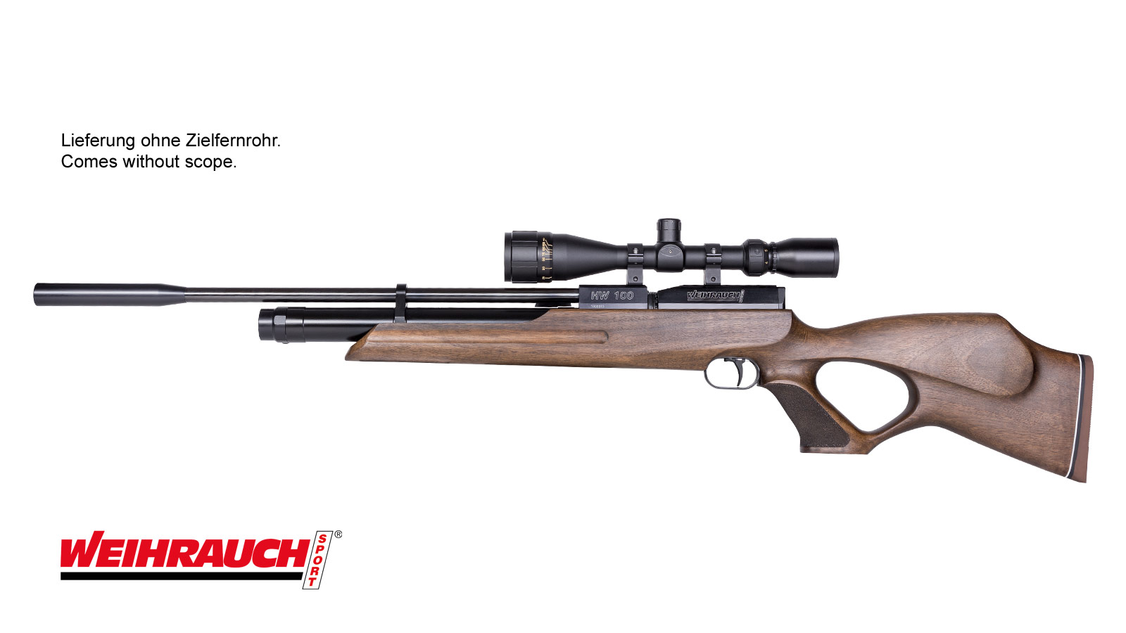 22347_2019 Weihrauch HW100 TF QF 4,5mm Pressluft Gewehr