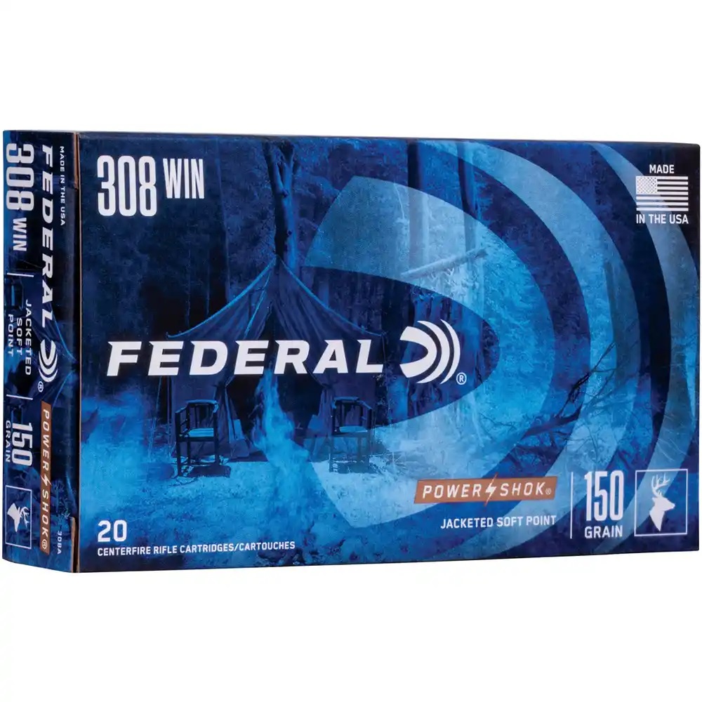 Federal .308 Win. Teilmantel Power-Shok 9,7g / 150gr Federal .308 Win. Teilmantel Power-Shok 9,7g / 150gr