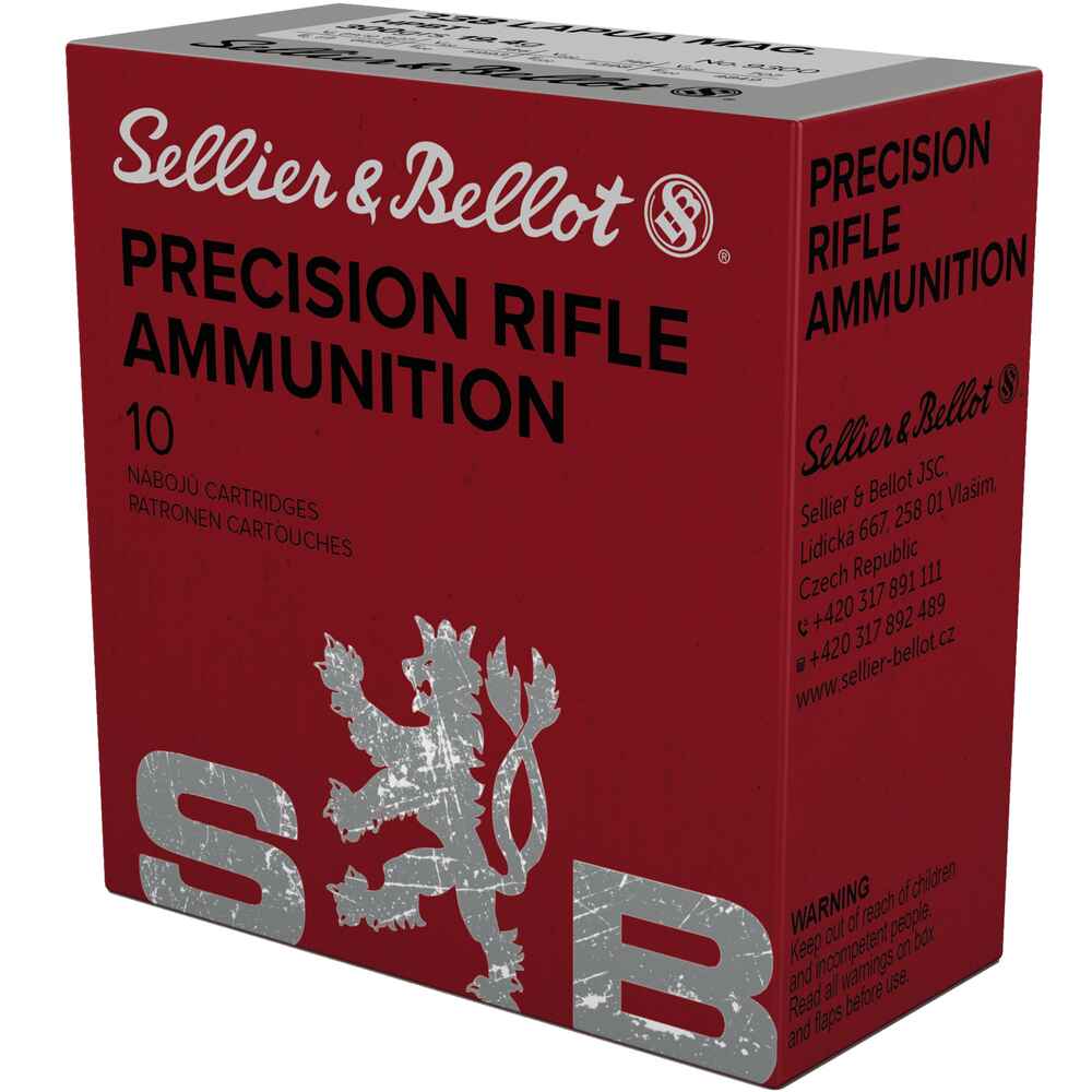 S&B .338 Lapua Mag. Sierra Match King 19,4g / 300gr