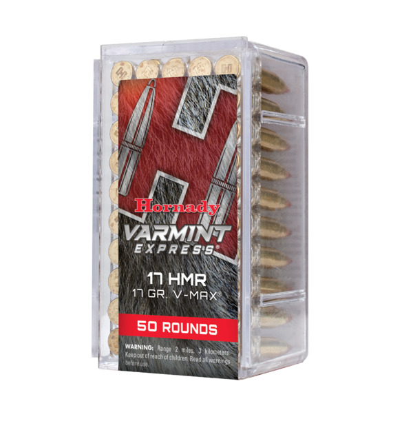 Hornady .17 HMR V-Max 1,1g / 17gr Varmint Express Hornady .17 HMR V-Max 1,1g / 17gr Varmint Express