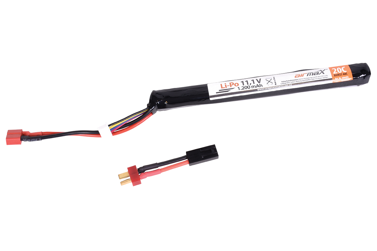 GSG  Li-Po Akku 11,1V 1200mAh Dean Stecker