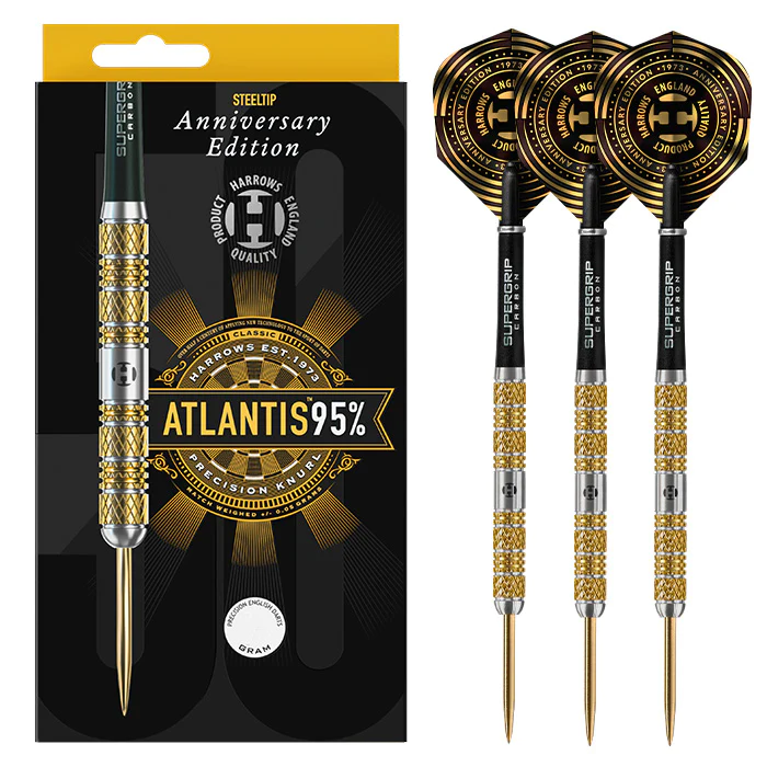 Harrows Anniversary Edition Steeltip Atlantis 95%