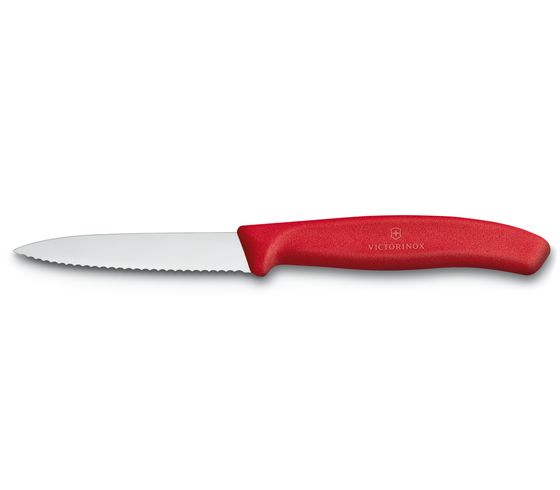 Victorinox Swiss Classic Gemüsemesser Mittelspitz mit Wellenschliff