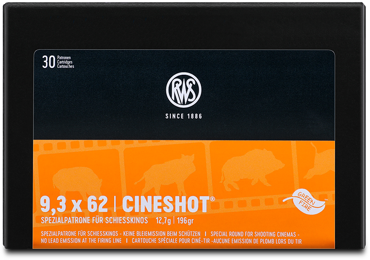 RWS 9,3x62 Cineshot 12,7g / 196gr