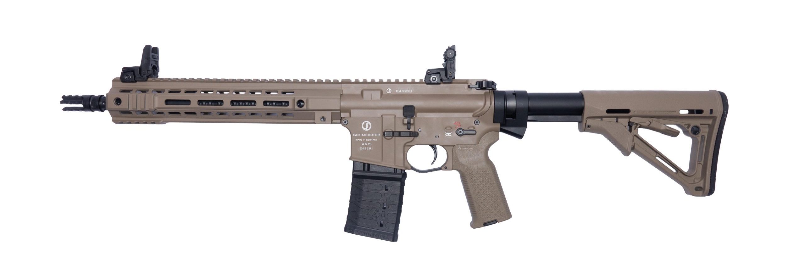 Schmeisser AR15 Solid Duty 12,5" FDE .223Rem.