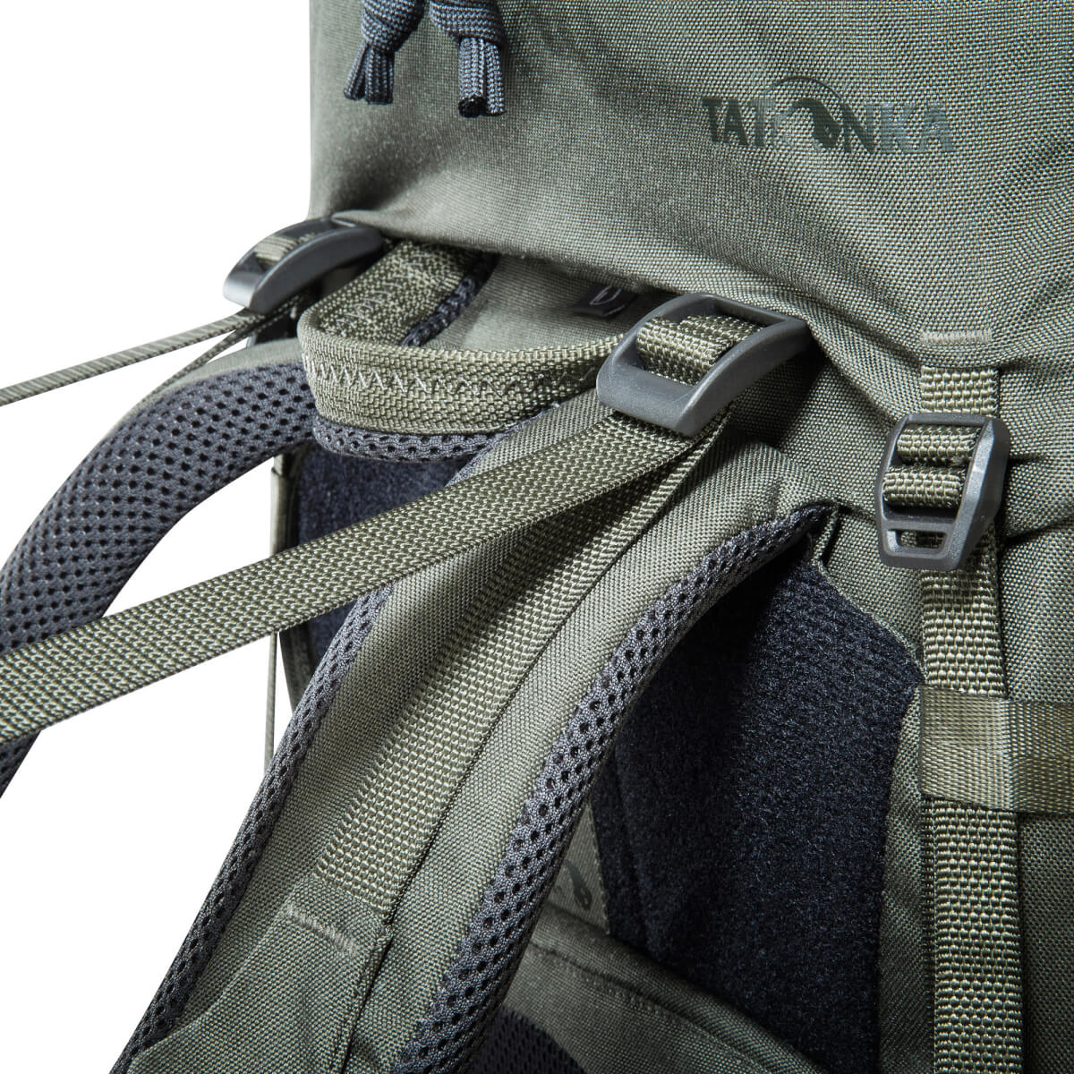 Tatonka Pyrox 40+10 Women BC Bushcraft-Rucksack Stone Grey Olive