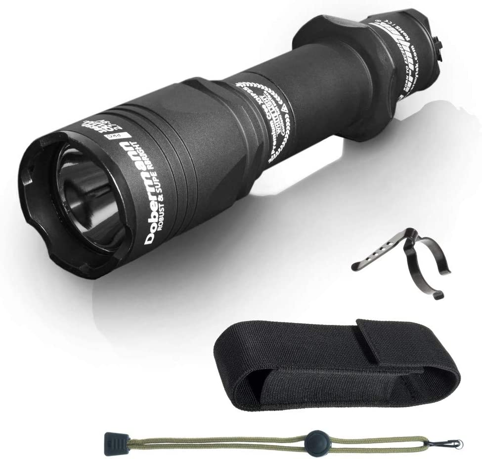 Armytek Dobermann Pro XHP35 HI Taktische Taschenlampe - Warm 1570 LED Lumen