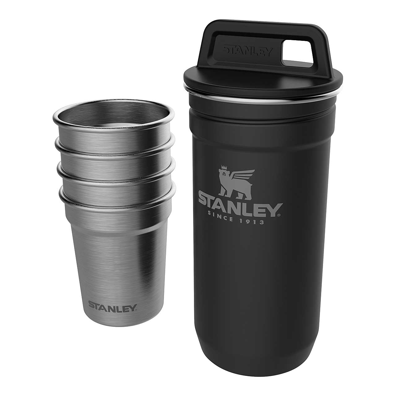 Stanley Adventure Shot Glass Set Schwarz