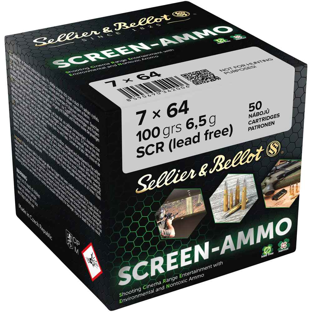 server-25d6bb80b02afa S&B Screen 7x64 SCR Zink 100 grs