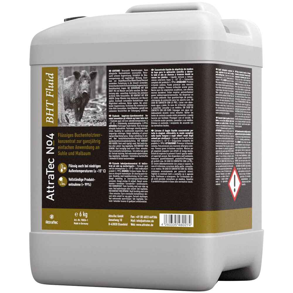 Attratec Buchenholzteer No 4 Fluid 6 kg