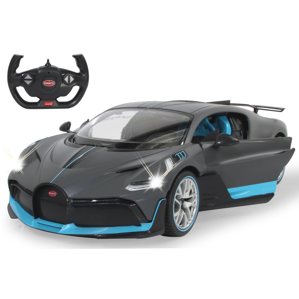 Jamara Bugatti Divo 1:14 Grau 2,4GHz Tür Manuell