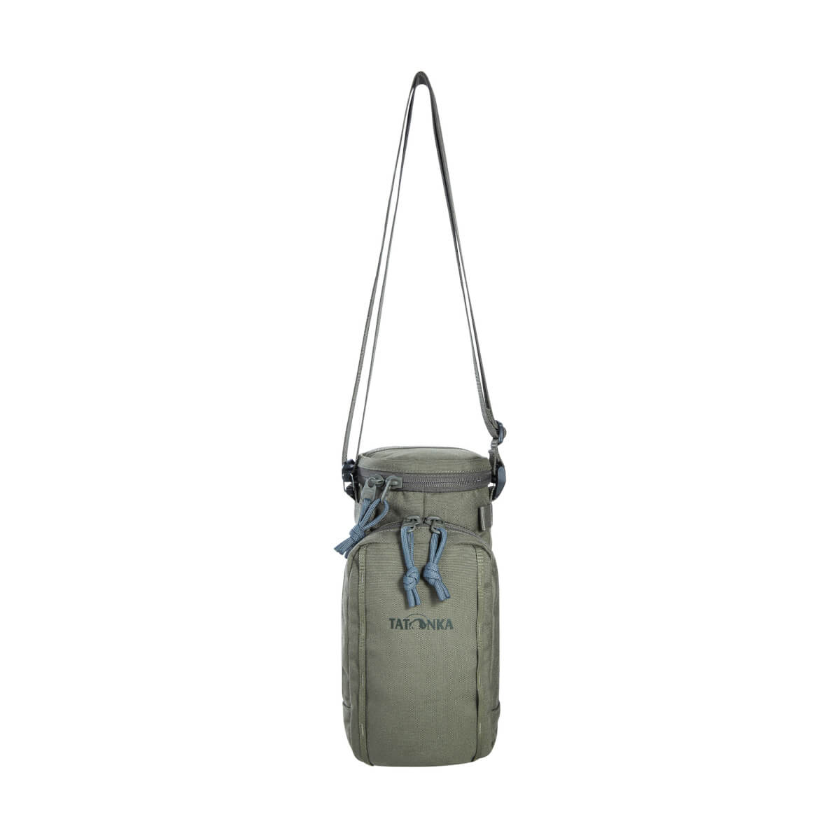 Tatonka Bottle Pouch 1l Isolierhülle Stone Grey Olive
